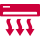 Ícone representando infraestrutura de ar-condicionado